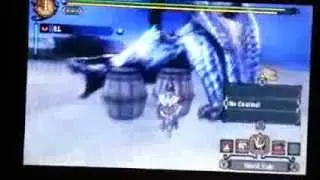Monster Hunter 3 Ultimate Lucent Narga 7:52 (Kelbi Bow LOL!)