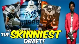THE SKINNIEST DRAFT CHAMPIONS TEAM CHALLENGE! Madden 16 Draft Champions