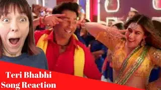 Teri Bhabhi - Coolie No.1 Song REACTION! - India