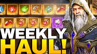 EPIC Monday Weekly Rewards HAUL! | Event Overview + Weekly Haul! | Watcher of Realms