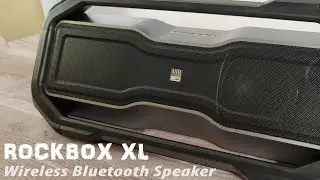Rock Out Wherever You Go!!! Rockbox XL Wireless Bluetooth Speaker Sound Test and Review