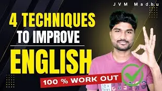 🚨🚨How to  Improve English Communication | 4 Simple Techniques That Changes your Career