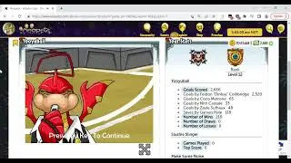 Neopets: HTML5 Yooyuball vs. 2+2 formation (Shift Spam Method)