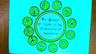 National Science Day Drawing | Science Day Drawing