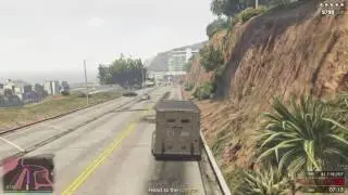 GTA V Pacific Standard Job - Finale Through FIB Cars!