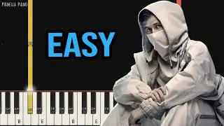Alan Walker, Steve Aoki, Lonely Club - Welcome to Lonely Club | EASY Piano Tutorial by PianellaPiano