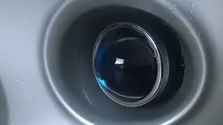 IPH PROJECTOR WITH CRYSTAL EYE HID BULBS INSTALLED