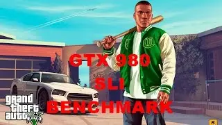 Grand Theft Auto V Benchmark Evga Gtx 980 SLI Classfied