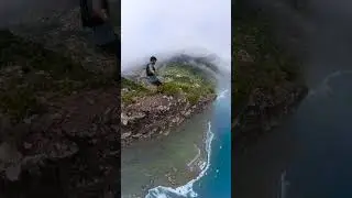 Knife-edge Ridge Hike on Madeira Island - Insta360 X4 #travel #Madeira #Hiking