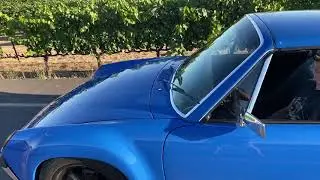 1970 Porsche Adriatic Blue 914-6 Hot Rod Wine Country Hot Lap !!