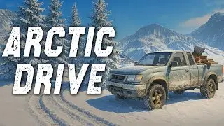 Arctic Drive - Open-world road-trip survival - Announcement Trailer