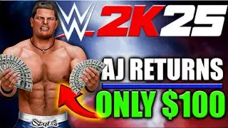 Новое обновление LIVE + Ретро Эй Джей Стайлс ВЕРНУЛСЯ!! | WWE 2K25