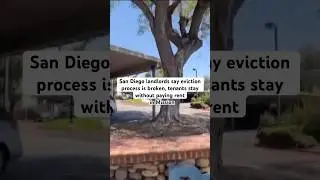 San Diego landlords struggle to get tenants out of homes after eviction. #news #tenantrights