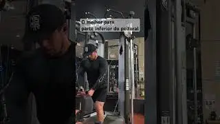 Cross over, o melhor para parte inferior do peito #shorts #treino #academia #muscula&ccedil;&atilde;o #gym