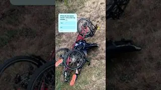 Recumbent BS in Port Angeles, WA #mtb #sendit #recumbentbike