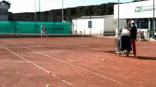 Francesca Jones training hard in Easter Week