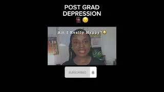 Post Grad Depression #shorts #postgraduation