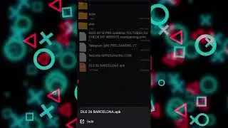 DLS 26 Mod FC Barcelona indirmek istiyorsanız yorumlara link 