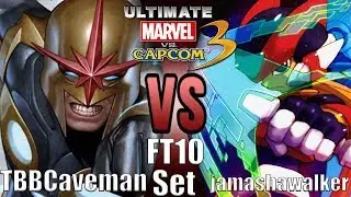UMVC3 FT10 Set - TBCCaveman (Freako_Suave_425) VS jamashawalker