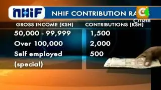 NHIF To Effect New Rates