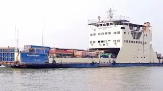 Paturia Daulatdia Ferry Ghat In Bangladesh Manikganj || Bangladesh Biggest Ferry Terminal