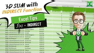 Excel - 3D Sum with INDIRECT function | Excel Tips 78