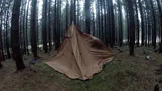 Setup of NorTent Lavvo 4