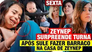 NOVELA M&Atilde;E: SEXTA 30/01 Zeynep ENCONTRA MELEK e faz ALGO SURPREENDENTE! Zeynep &Eacute; PERDOADA por Turna