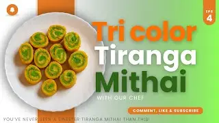 Independence Day Special Sweet -Tri color | Tiranga Dessert Recipe&nbsp;|&nbsp;No&nbsp;cooking ❤️#independenceday