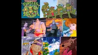 (TMNT) Teenage Mutant Ninja Turtles Cartoon Reviews Part 1(Web Cam)