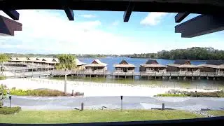 Polynesian view of Magic Kingdom, last morning