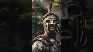 The honorable and powerful warrior of ancient Rome, formidable fighter legendary gladiator