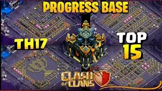 TH17 PROGRESS BASE | TH17 Home/Troll artistic Base Link |Th17 Home Base #clashofclans #coc #clash