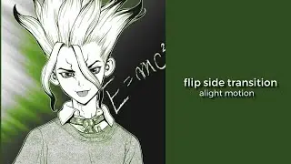 flip side transition tutorial || alight motion