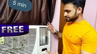 Tata Voltas Window AC Service at Home in Lockdown: Step by Step without any expense 🔥⚡