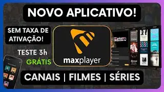🟡 NOVO APLICATIVO MAXPLAYER NA SUA SMART TV