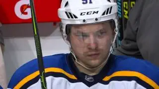 Tarasenko sour at Hitchcock over powerplay time