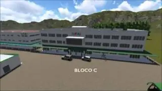 FAI Faculdade - Maquete eletr&ocirc;nica do Bloco C