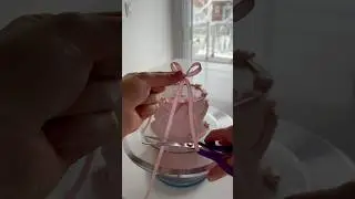 Coquette cake tutorial #cakedecorating #coquette #cake