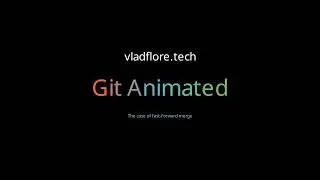 Git Animated: 2. Fast-forward merge