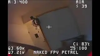 Fly the Petrel 85 Tiny Whoop Analog Video turns my indoor filmmaker studio into a 翻車 Friday nightmar