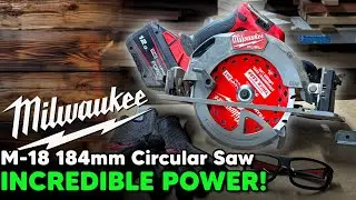 Milwaukee M18 184mm Circular Saw Review!