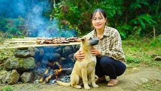 A Single Mother&rsquo;s Daily Life, From Gardening and Checking Fish Traps to Building a Stone Fireplace