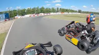 Rotax max senior kart in strijen