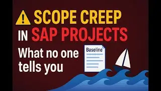 SAP Projects Meets PMBOK | Scope Baseline with Real SAP Project Cases & Practical Management Guide