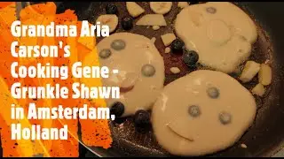 Grunkle Shawn's Foodie Files Pt 2 | Aria Carson's Legacy | Blueberry Banana Apple Pancakes | Holland