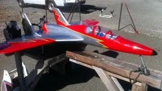 Steve's Jet (Prop Pusher) at Vaca Valley Radio Controllers, Fairfield, CA