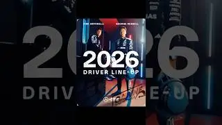 CONFIRMED MERCEDES 2026 LINE-UP #gawnein60seconds