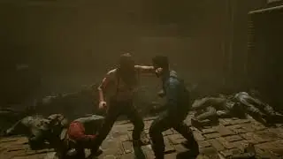 Red Dead Redemption 2 | Massive back alley brawl (Fight Club)