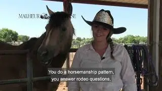 Nyssa's rodeo queen is working without the rodeo